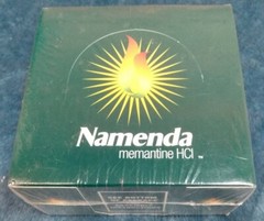 NAMENDA Pharmaceutical Drug Rep Note Pad 4“ x 4“- New & Sealed – Free shipping