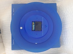 Viagra Pfizer 2003 Promotional Wall Clock Drug Rep Advertising Pharma Blue Pill