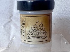 Drug Store Lot Livicks’s Vapor Ointment Penicillin Potassium & Empty Pill Box