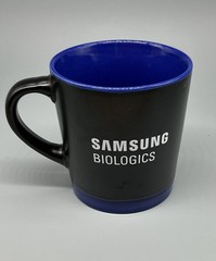 Samsung Biologics Pharmaceutical Collectible Coffee Mug Pharma Promo Cup 12oz