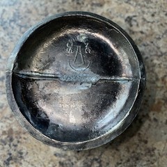Vintage 1970 Shering RX Mortar & Pestle 150th Anniversary USP U.S. Pharmacopeia