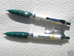 Pharmaceutical pens 2 Namenda Heavy Metal Gel Writers New in Sleeve