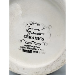 Vintage Jeanne Robinette Reproduction Apothecary Jar – Rexall Drugstore ceramic
