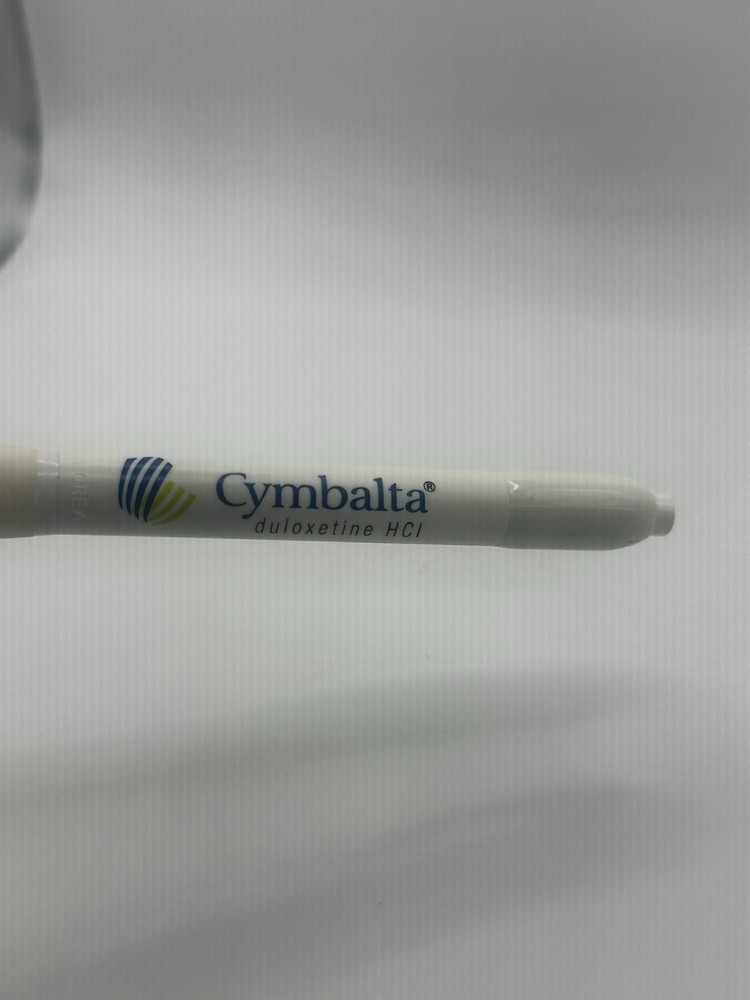 Vintage Drug Pharmaceutical Rep Advertising Ink Pen Cymbalta Duloxetine New