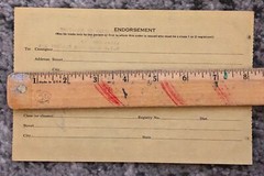 Vintage Opium Form July 31, 1952 US Treasury Dept. Drugstore Doctor Medical