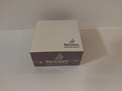 Nexium Pharmaceutical Rep Advertising Post It Note Pad Sealed