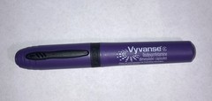 VYVANSE Purple Drug Rep Pharmaceutical Highlighter BIC 2008 RARE