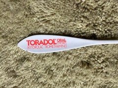 Vintage Toradol Drug Rep Advertisement reflex Hammer