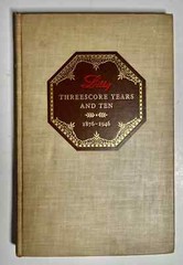 1946 Eli Lilly-THREESCORE YEARS AND TEN 1876-1946 Roscoe Collins Clark–EXCEL.