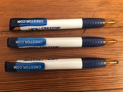 Crestor Rosuvastatin Calcium Lot of 3 Pens Tested New Drug Rep