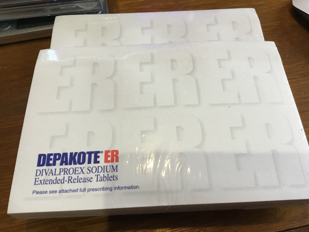 TWO DEPAKOTE ER POST IT PADS RARE DRUG REP PROMO