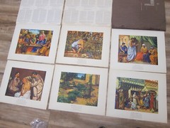 VTG. A HISTORY OF PHARMACY IN PICTURES by Parke Davis Set 12 Prints 1950’s