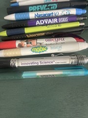 Pharmaceutical Drug Rep Pens Lot Of 13 Claritin Allegra Zyrtec Mobic Untested