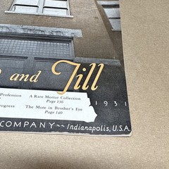 Tile And Till Magazine Eli Lilly And Company November 1931 Indianapolis Indiana