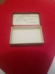 Vintage Cardboard Medicine Box from Weiss Pharmacy, St.Louis