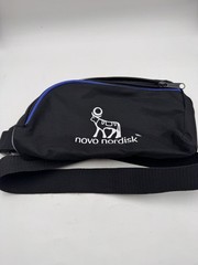 Novo Nordisk Sling Crossbody Bag Gemline Pharma Promo GLP-1 Black Blue