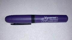 VYVANSE Purple Drug Rep Pharmaceutical Highlighter BIC 2008 RARE