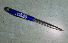 DURAGESIC FENTANYL Blue/Silver Metal-Refillable Pencil Pharmaceutical Promo