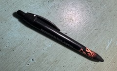 VICOPROFEN Hydrocodone PEN: Black/Orange/Tiger – Plastic -Pharmaceutical Promo