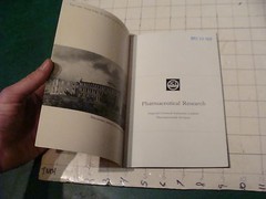 HIGH GRADE Vintage paper: 1966 PHARMACEUTICAL RESEARCH in I.C.I. 24pgs UNUSED