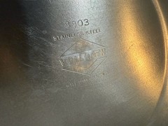 Vollrath stainless steel canister, model 8803 7” Tall, 6” Wide