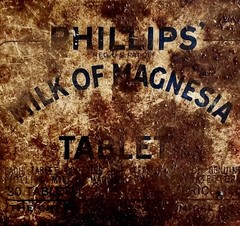Phillips Milk Of Magnesia Tablet Tin 1950s Antique Medical Collectibles E72