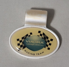 Viagra NASCAR Racing Team Stethoscope Name Tag – New In Package – Free S&H!
