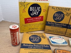 Vintage Pharmaceutical Collectibles 14 Pc Lot Ramon’s St. Joseph Blue Jay