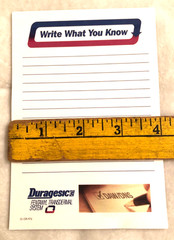 Duragesic Fentanyl Post-it Notes Notepad Pharmaceutical Sales Rep Merch Rare HTF
