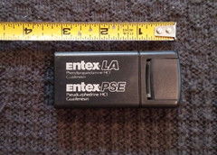 Pharmaceutical Drug Rep Promo Rare Vintage Entex LA and Entex PSE Flashlight