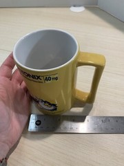 Medical Advertising Ceramic Coffee Cup Protonix (Pantoprazole Sodium) 40mg/ I.V.