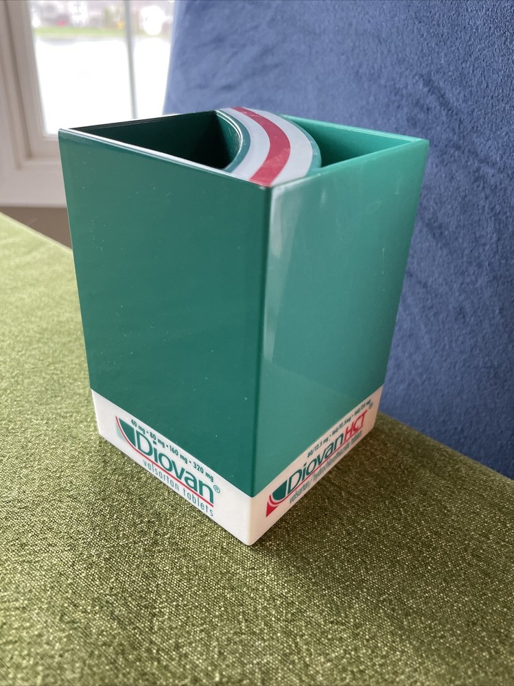 Diovan / Diovan HCT desk pen pencil holder from Novartis Pharmaceuticals
