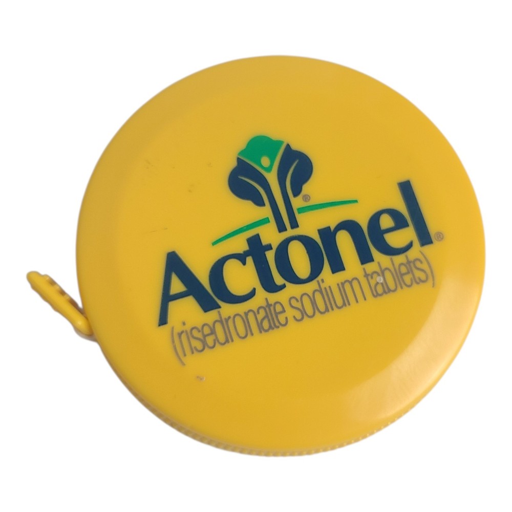 Actonel Promotional Retracting Sewing Tape Measure Pharmaceutical Drup Rep Item