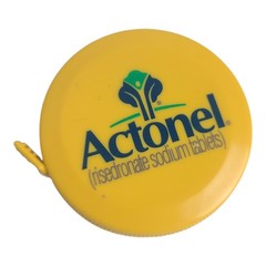 Actonel Promotional Retracting Sewing Tape Measure Pharmaceutical Drup Rep Item