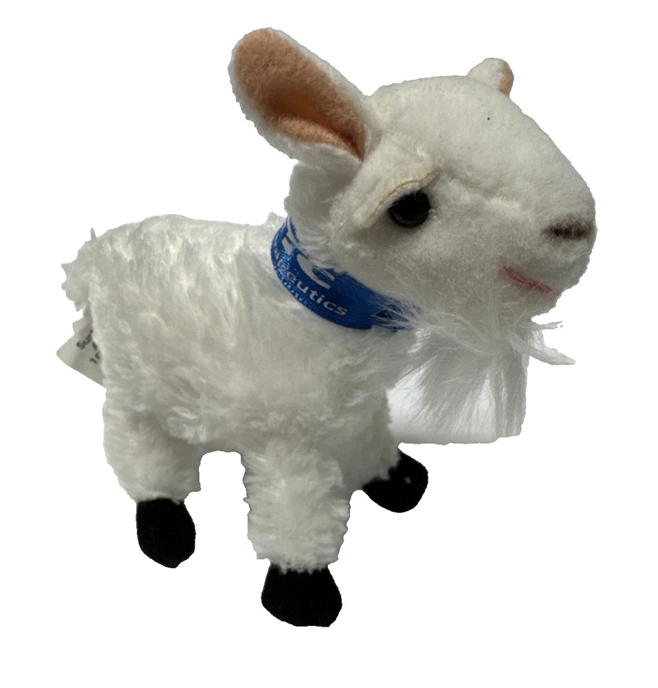 2002 GTC Biotherapeutics Promotional Plush Goat Biotech History Transgenic Rare