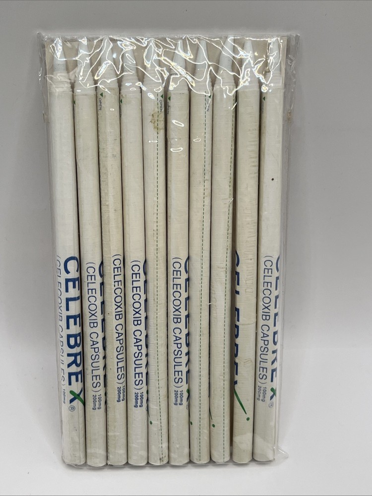 Celebrex Pharmaceutical Pencil Lot Of 10 Pharma Drug Rep New