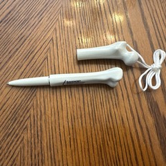 LOVENOX Drug Rep Bone Shape Femur Pharmaceutical Pen INK DOES NOT WORK