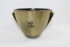 Rx Pharmacy Class 1972 Secundum Artem Heavy Brass/Bronze? Mortar and Pestle