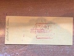 El Rancho Vegas Canceled Check To Albert B Cohen 1954 Los Angles California