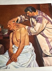 A HISTORY OF PHARMACY IN PICTURES 1954 PRINT#10 Great Gift For Doctor 22″×18″