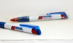 Pharmaceutical Pens 5 Merrem Widebody Plastic Gel Rollers