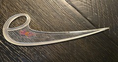 Allegra Letter Opener Plastic Vintage Advertising Pharmaceutical Drug Rep Promo