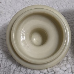 Darvon COMPOUND-65 Vintage Apothecary Pharmaceutical Milk Glass Jar with Lid