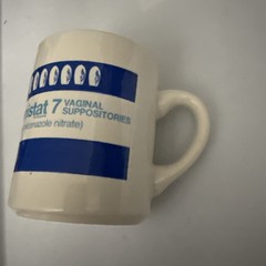 Vintage Pharmaceutical Drug Rep Collectible Monistat mug