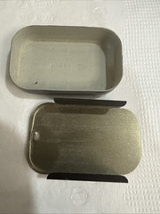 Abbott Labs Nembutal & Aspirin VTG EMPTY Sample Tin Rare Yellowjackets