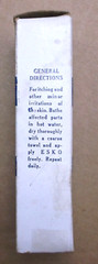 1930’s-40’s ESKO SOOTHING Skin Lotion BOX & TUBE ~ W.F Severa, CEDAR RAPIDS, IA.