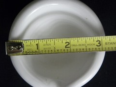 Vintage Used Coors USA Lab Mortar 522-00 and Pestle 000 Set, #5