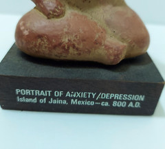 Etrafon Promo Clay Figurine (Mexico ca 800 AD) – Portrait Of Anxiety/Depression