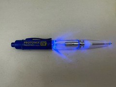Drug Rep PROTONIX I.V. Collectible Light Up Blue Pen – RARE – Works