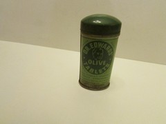 Old Empty Medicine Tin Dr. Edward’s Olive Tablets Laxative Columbus Ohio